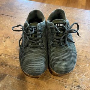 Size 8 Green Camo NoBull Trainers.